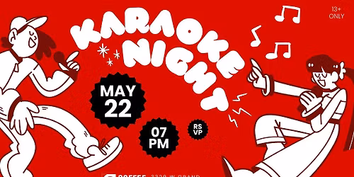 Karaoke Night @ Coffee Fellows (Katy Peek)