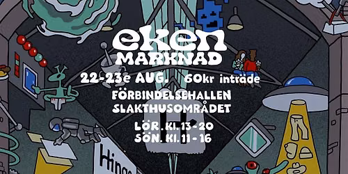 Eken Marknad 22-23 augusti!