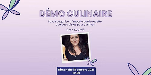 Savoir v\u00e9ganiser n'importe quelle recette: quelques pistes pour y arriver - avec Loounie