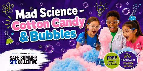 Mad Science with Cotton Candy & Bubbles