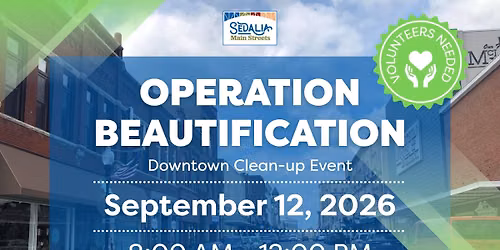 Operation Beautification: Downtown Clean-Up Event