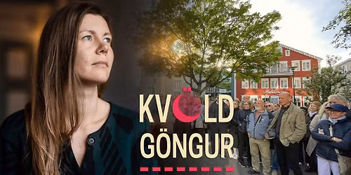 Kv\u00f6ldganga | Duchy, cienie i tajemnice - Spacer literacki w j\u0119zyku polskim \/ B\u00f3kmenntaganga \u00e1 p\u00f3lsku