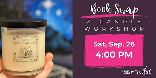 Book Swap & Candle Making Workshop