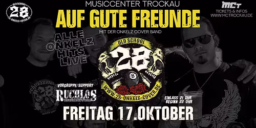 28 Onkelz Cover Band LIVE - FR 17.10.25 - Musiccenter Trockau