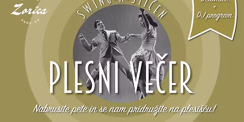 Swing-a-sti\u010den mar\u010devski ve\u010der v Zorici