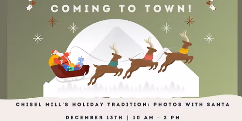 Chisel Mill Homes Holiday Photos with Santa