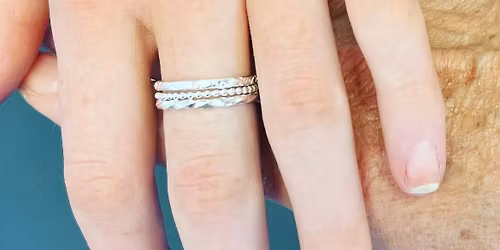 3 Skinny Stacking Ring Workshop