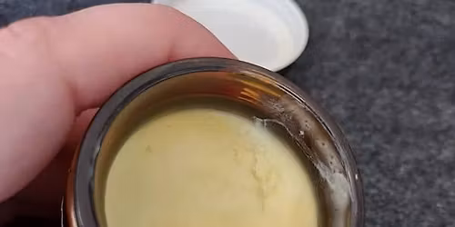 Balm making.