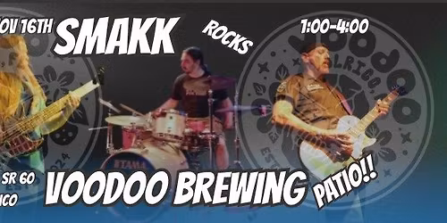 Smakk Rocks Voodoo Brewing Co.!!
