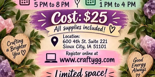 Come make your healing tree with me, crafty GG