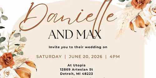 Danielle Brown & Max Baker's Wedding