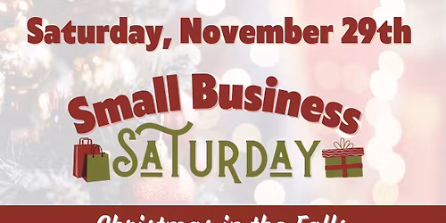 Small Business Saturday- Menomonee Falls Downtown