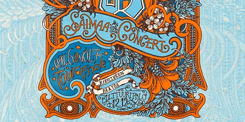Saimaa: Vol.6 & Vol.7 Tour Finale | Pe 12.12.2025 Kulttuuritalo, Helsinki