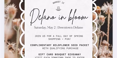Delano in bloom