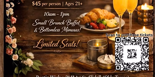 Candle Making Workshop\/Mimosa Brunch