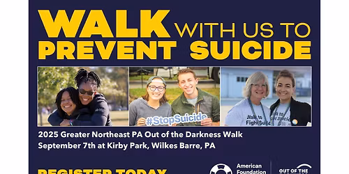 2025 Greater Northeast PA Out of the Darkness Walk
