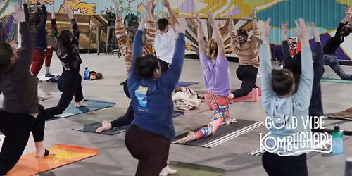 Free Community Yoga @ Gold Vibe Kombuchary