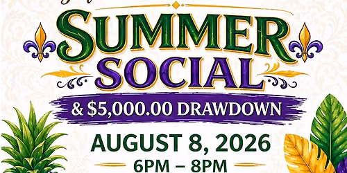 GCCA Summer Social & Drawdown