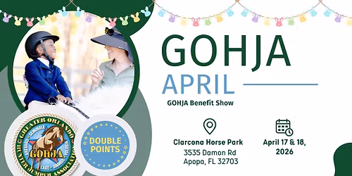 April GOHJA Benefit Show