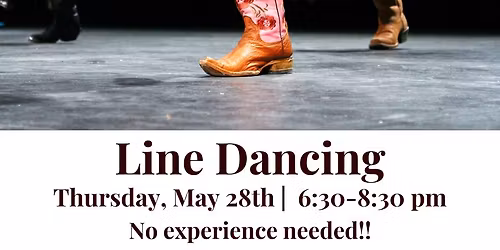 Line Dancing May 28th