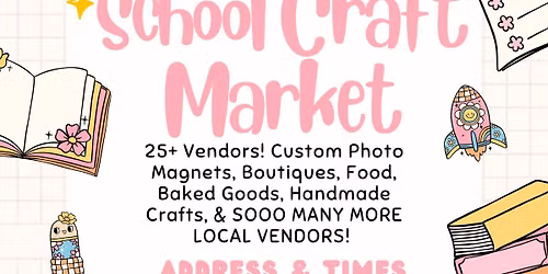 Back To School Craft Market