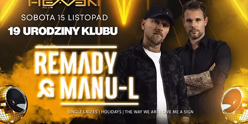 REMADY & MANU-L \u2605 19 urodziny klubu