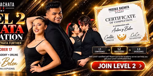 Modern Bachata Fusion - Certification Level 2 