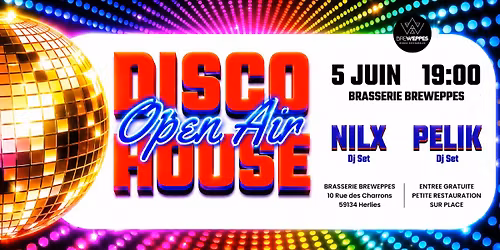BREWEPPES : OPEN AIR DISCO HOUSE