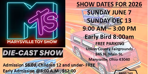 Marysville Die-Cast Show