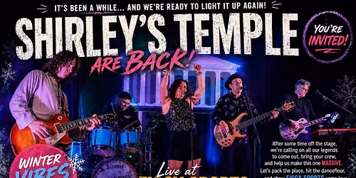 Shirley\u2019s Temple \u2013 Defrost the Figgy Sports Dancefloor