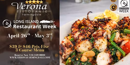 Spring 2026 Long Island Restaurant Week 