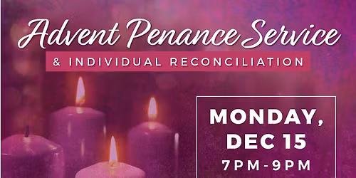 Advent Penance Service