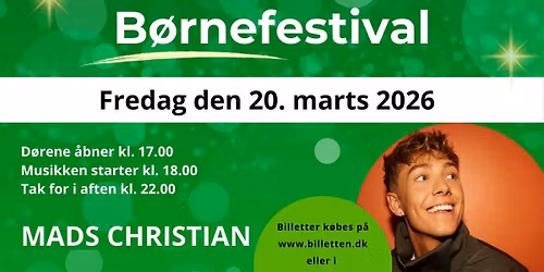 \ud83e\udd73SALLINGS ST\u00d8RSTE B\u00d8RNEFESTIVAL\ud83c\udf88