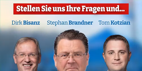 Wahlkampfstand mit Stephan Brandner