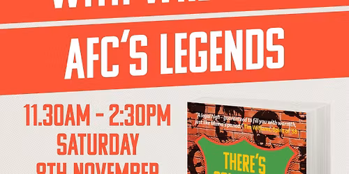 Book Signing Event with Wrexham AFC's Legends