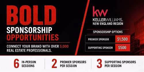 2026 Keller Williams New England BOLD Series | Sponsorship Opportunities