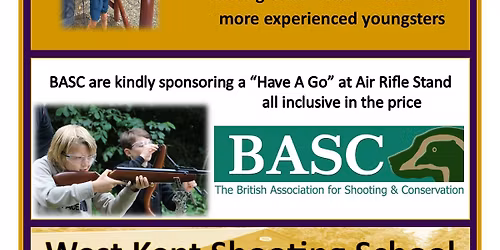 Young Shots Morning and BASC Air Rifle Stand