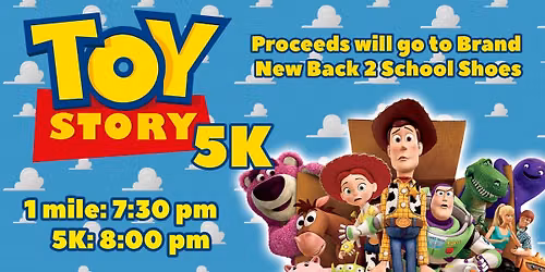 Kicks 4 Kids Toy Story 5K