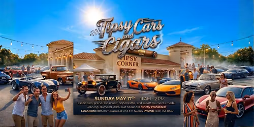 Tipsy\u2019s Cars & Cigars Naples FL | Exotic Car Show, Live Music & Free Entry