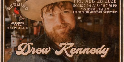 Drew Kennedy @ The Redbird - 7:30 pm
