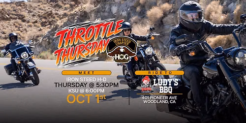 Iron Steed H.O.G. Chapter Throttle Thursday