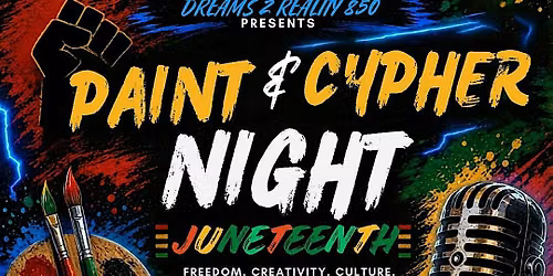 Juneteenth Paint & Cypher