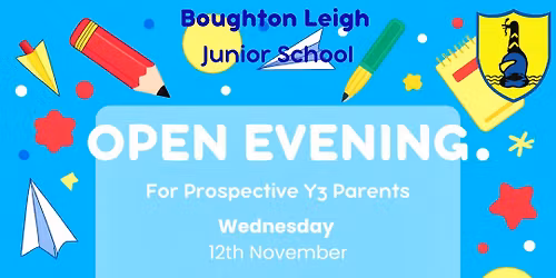 Open evening for Prospective Year 3 parents for September 2026