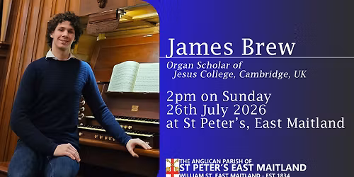 Organ Recital Series 2026 - James Brew