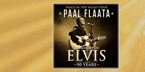 In Memory Of Elvis 90 years - "Peace In The Valley Tour" S\u00f8r Fron kirke, S\u00d8R-FRON