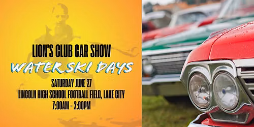 Lion's Club Car Show at Water Ski Days
