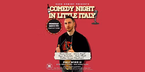 Comedy Night in Little Italy