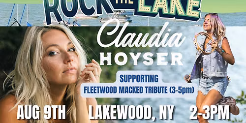 Claudia Hoyser at Rock The Lake supporting Fleetwood Macked tribute