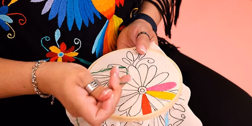 Beginner Tenango Embroidery Workshop with Beatriz Segura