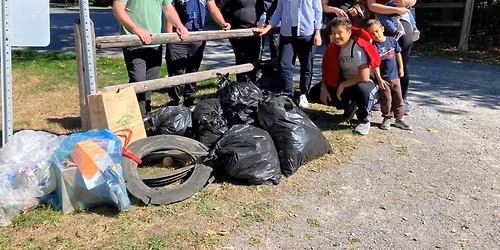 Earth Day cleanup at W.J. Bell Rotary Peace Park